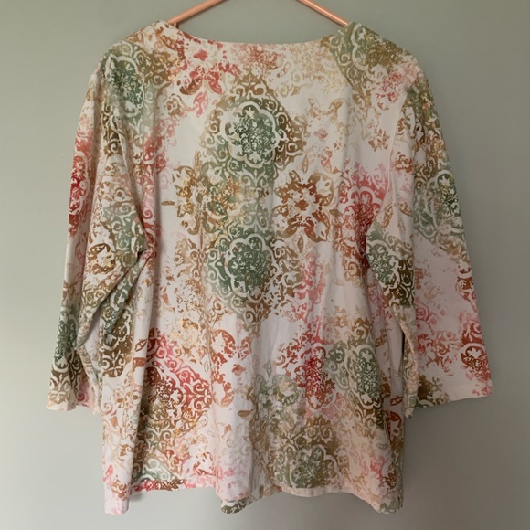 alfred dunner Top - Picture 2 of 4